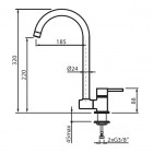 Demm bateria kuchenna podokienna 8075