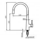Demm bateria kuchenna 8066
