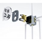 Demm Bateria termostatyczna podtynkowa 2 wyjścia 6773-2