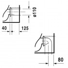 Duravit Starck 3 muszla stojąca 36x56 cm