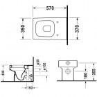 Duravit Vero miska WC stojąca