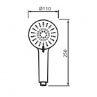 Vedo słuchawka prysznicowa czarna VSN5027CZ