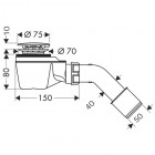 Hansgrohe Staro 52 syfon brodzikowy
