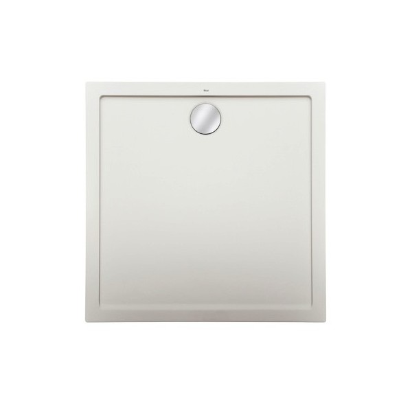 Roca Aeron brodzik kwadratowy kompozytowy 80x80 cm szary cement A276284300