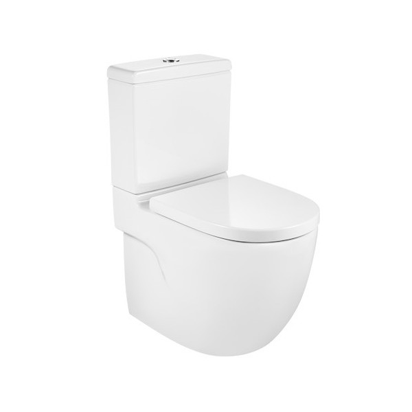 Roca Meridian Compacto miska WC do kompaktu z Rimless Maxi Clean A34224L00M
