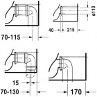 Duravit Vero kompakt WC