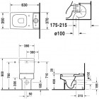 Duravit Vero kompakt WC