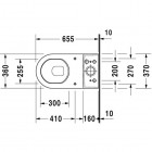 Duravit Starck 3 muszla stojąca odpływ pionowy
