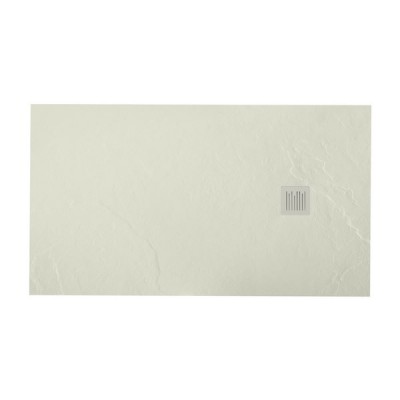 Roca Ignis brodzik prostokątny kompozytowy 90x160 cm szary cement AP70164038401300
