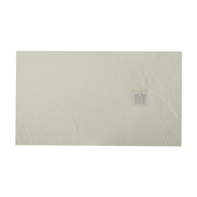 Roca Ignis brodzik prostokątny kompozytowy 80x160 cm szary cement AP70164032001300