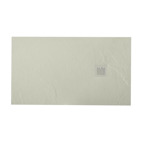 Roca Ignis brodzik prostokątny kompozytowy 80x160 cm szary cement AP70164032001300