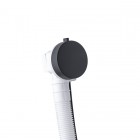 Vicario przelew wannowy z syfonem 55 cm czarny 1001/1151/CZAR