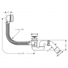 Hansgrohe Flexaplus przelew wannowy
