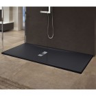 Novellini Custom brodzik prostokątny 120x80 cm z możliwością docinania czarny