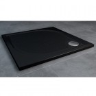 Sanswiss Marblemate brodzik kwadratowy 90x90 cm czarny granit WMQ0900154
