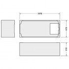 Duravit D-Code nośnik styropianowy do wanny 700096