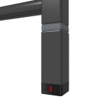 Terma ONE K30x30 grzałka metallic black z kablem 400W