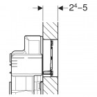Geberit Sigma 60 przycisk spłukujący szkło czarne 115640SJ1
