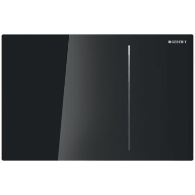 Geberit Sigma 70 przycisk spłukujący 12 cm szkło czarne 115620SJ1