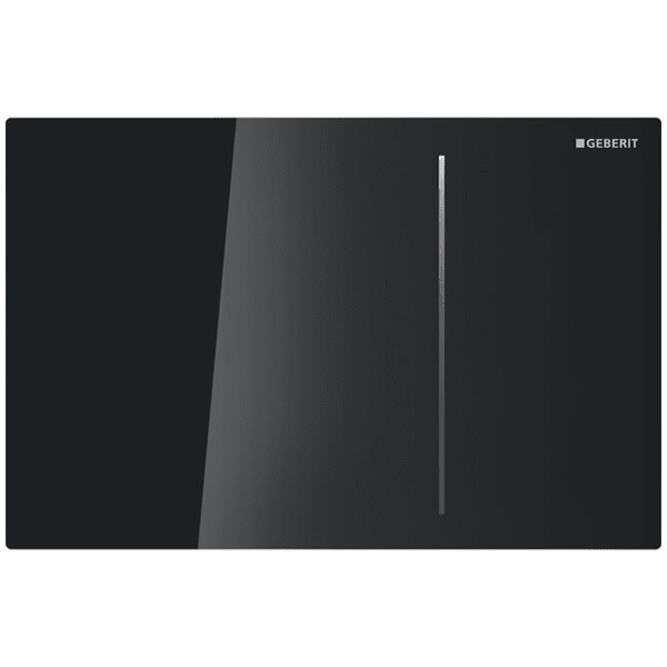 Geberit Sigma 70 przycisk spłukujący 8 cm szkło czarne 115625SJ1