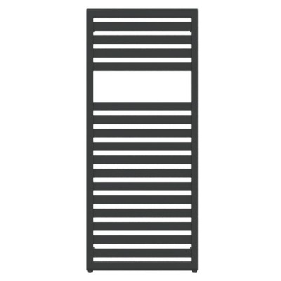 Terma Lukka grzejnik 1180x500 mm zasilanie C.O. czarny soft Z8