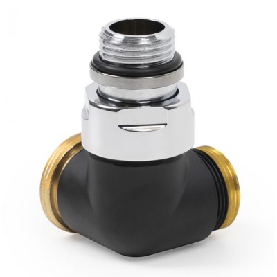 Terma zawór trójosiowy termostatyczny prawy czarny mat