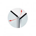 Novellini Young 2.0 G+F kabina kwadratowa 70x70 cm czarna