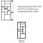 Sanswiss Easy ścianka wolnostojąca WALK IN 100 cm czarna Loft 73