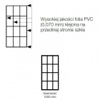 Sanswiss Easy ścianka wolnostojąca WALK IN 100 cm czarna Loft 75