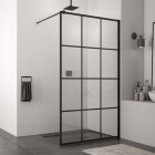 Sanswiss Easy ścianka wolnostojąca WALK IN 140 cm czarna Loft 75