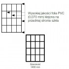 Sanswiss Easy ścianka wolnostojąca WALK IN 140 cm czarna Loft 75