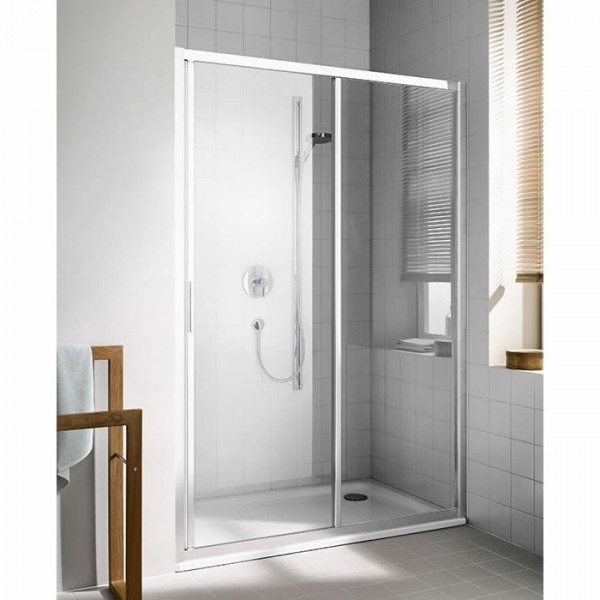 Kermi Cada XS drzwi do wnęki rozsuwane 120 cm prawe