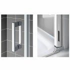 Kermi Cada XS drzwi do wnęki uchylne 80 cm lewe