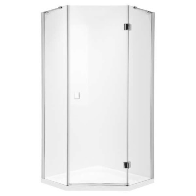 Roca Metropolis Diamond kabina pięciokątna drzwi uchylne 90x90x195 cm