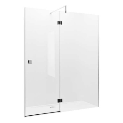Roca Metropolis drzwi do wnęki z polem stałym uchylane 160 cm