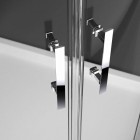 Novellini Kali 2P+F kabina prostokątna drzwi rozuwane 100x80 cm