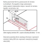 Kermi Raya kabina prostokątna drzwi uchylne 100x80 cm prawa