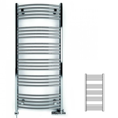 Terma Domi grzejnik 786x400 mm zasilanie C.O.
