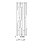 Terma Cane grzejnik 1300x390 mm zasilanie C.O.