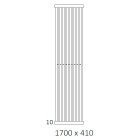 Terma Intra grzejnik 1700x410 mm zasilanie C.O.