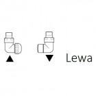 Terma zestaw trójosiowy termostatyczny SX lewy