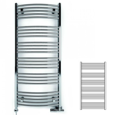 Terma Domi grzejnik 1116x600 mm zasilanie C.O.