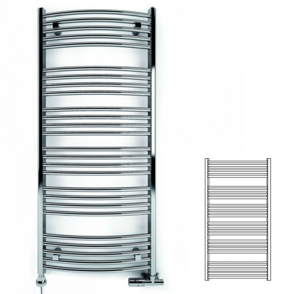 Terma Domi grzejnik 1116x600 mm zasilanie C.O.