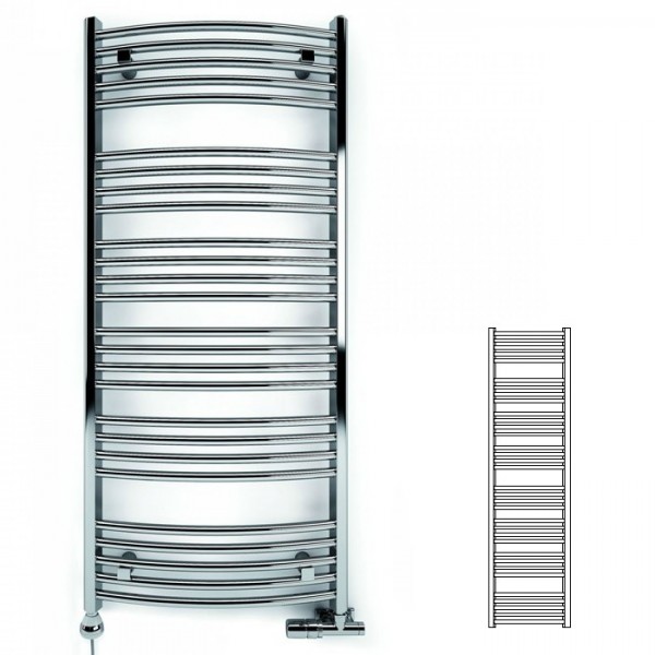 Terma Domi grzejnik 1479x400 mm zasilanie C.O.
