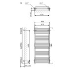 Terma Pola grzejnik 1580x600 mm zasilanie C.O.