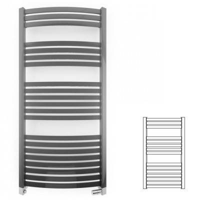 Terma Dexter grzejnik 860x600 mm zasilanie C.O.