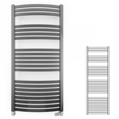 Terma Dexter grzejnik 1760x600 mm zasilanie C.O
