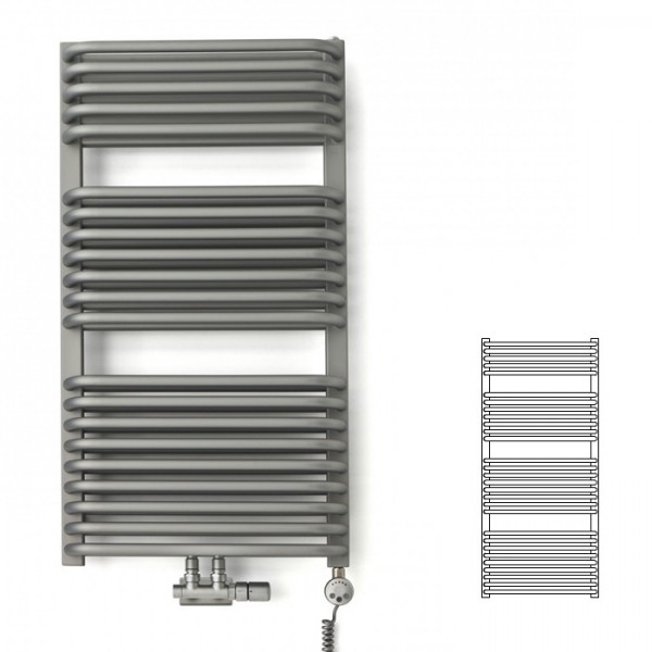 Terma Tytus grzejnik 1420x640 mm zasilanie C.O.