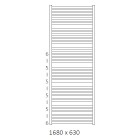 Terma Marlin grzejnik 1680x630 mm zasilanie C.O