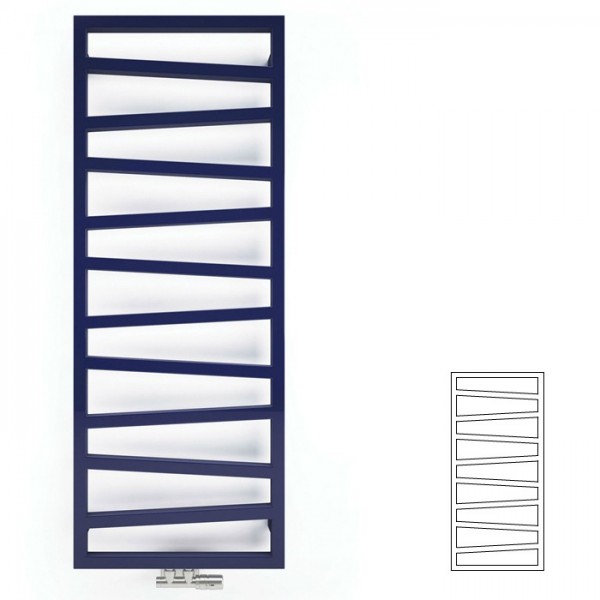 Terma ZigZag grzejnik 1070x500 mm zasilanie C.O.